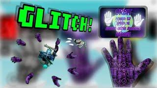 NEW GLITCH with ORBIT GLOVE in SLAP BATTLES! | Roblox