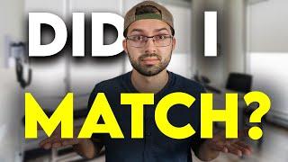 My Canadian Residency Match Results