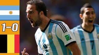 Argentina 1 x 0 Belgium   ●2014 World Cup Extended Goals & Highlights HD 1080
