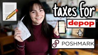 How To Do Taxes For Your Reselling Business! | Accounting For Depop & Poshmark