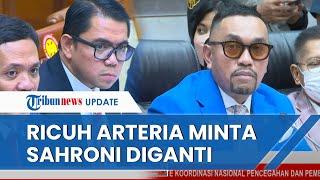 MEMANAS, Detik-detik Arteria Minta Pimpinan Sidang Ahmad Sahroni Diganti saat Rapat dengan Mahfud MD