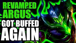 MOONTON BUFFED REVAMPED ARGUS ! || MOBILE LEGENDS GAMEPLAY AND TIPS