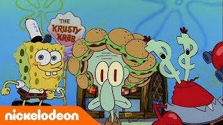 SpongeBob Schwammkopf | Krabbenburger-Momente | Nickelodeon Deutschland