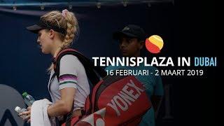 Tennisplaza in Dubai: Reactie Eugenie Bouchard na verlies tegen Simona Helep