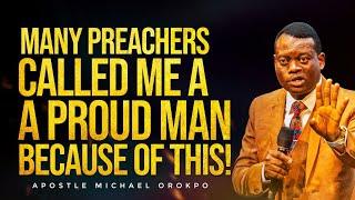 THE PRICE I PAID TO BE A DIFFERENT PREACHER || APOSTLE AROME OSAYI