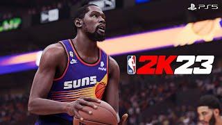 NBA 2K23 Gameplay PS5 - KD & Devin Booker 37 Points Jayson Tatum 34 Points | Suns vs Celtics