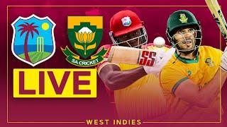  LIVE | West Indies v South Africa | 2nd T20I