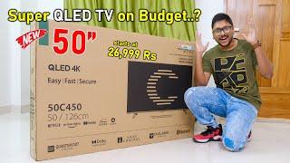 Super QLED TV under 30K..?  50" 4K Toshiba TV with Dolby Vision & ATMOS Unboxing