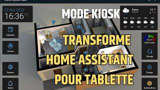 Je mets Home Assistant au mur ! 