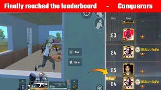 Finally I reached Asia Conqueror leaderboard | Pubg mobile lite Duo Conqueror Lobby gameplay