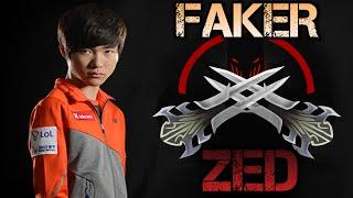 Faker Montage - Best ZED Plays (League of Legends Highlights)