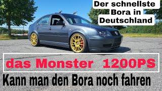 1200PS,der schnellste VW Bora in Deutschland. Kann man den überhaupt fahren?