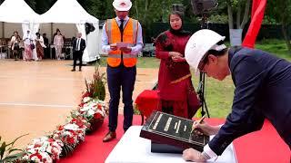 The Groundbreaking Ceremony of the New Building of the Indonesian Embassy in Berlin