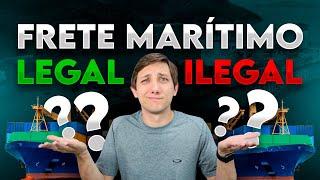 COMO FUNCIONA O FRETE MARÍTIMO!! PERIGOS E VERDADES!