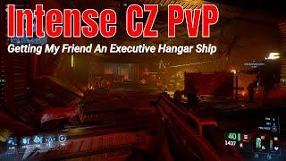 An Intense CZ PvP in 4.0 To Get My Friend An Executive Hangar Ship [4k]