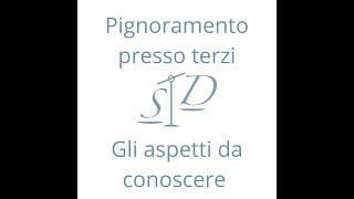 Pignoramento presso terzi cosa bisogna conoscere