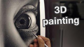 Fascinating 3D Eye Painting by Stefan Pabst | Oil Painting