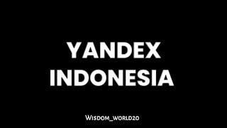 Yandex Indonesia - Pronunciation Guide In English