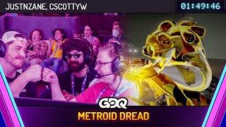 Metroid Dread Race by JustNZane and CScottyW in 1:49:46 - Awesome Games Done Quick 2024