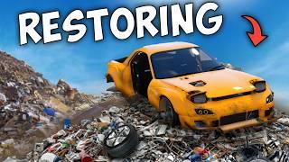 Restoring Abandoned JDM Car sa Junkyard sa GTA 5