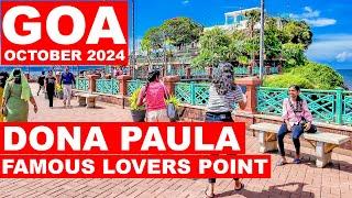 Goa | Dona Paula - October 2024 | Goa Vlog | Famous North Goa Lovers Point, Near Panjim City |