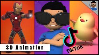 How I Make my 3D animation TikTok videos