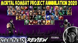 Mortal Kombat Project Annihilation 2020 | Mugen REVIEW | FATE |