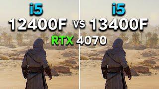 Core i5 12400F vs Core i5 13400F | RTX 4070 | 2024