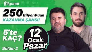 12 Ocak Pazar Süper Lig ve Avrupa Ligleri tahminleri | Orhan Uluca & Doruk Keskin | 5'te KAÇ? #2