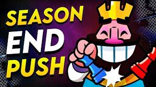 Clash Royale End Season Push!!