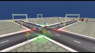 Traffic Simulation using Unity & C#