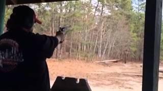 Irish Mike firing Smith & Wesson Model 29 6.5 in .44 Magnum