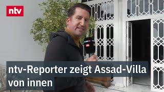 Rebellen erlauben Zutritt: ntv-Reporter zeigt Assad-Villa von innen | ntv