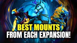 TOP 5 Best Mounts From Each WoW Expansion & How To Get Them! Best Mounts In World of Warcraft