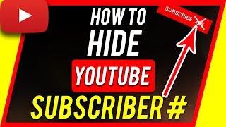 How to Hide YouTube Subscriber Count