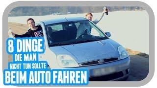 BESOFFEN AUTO FAHREN | 8 DINGE DIE MAN NICHT TUN SOLLTE WENN MAN AUTO FÄHRT