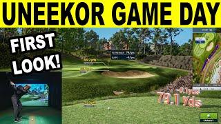 UNEEKOR Game Day Golf Simulator Software! First Look & Review! WOW!