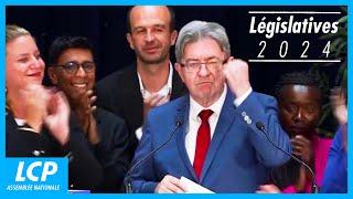 Discours de Jean-Luc Mélenchon : législatives 2024 - 7/07/2024