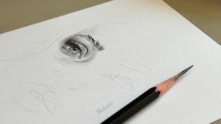 How to Draw Realistic Eyes and Eyebrows | Step-by-Step Tutorial for Beginners