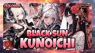 BDM • KUNOICHI • Black Sun • 05/06/2023