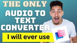 Best audio to text Converter in 2024/ Convert audio to text with Notta transcribe in any language