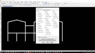 how to design steel roof structure frame with sap2000