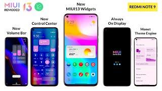 Amazing MIUI Remoded rom Redmi Note 9 | Top 10 features of miui remoded rom