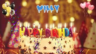 WILLY Happy Birthday Song – Happy Birthday to You