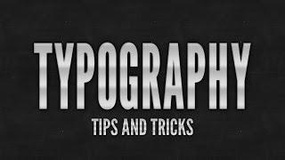 Typography In Illustrator CC CS6 - Tips And Tricks