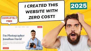 How to Create Website for Free 2025 | Without Domain Hosting [ COSTS ZERO ]