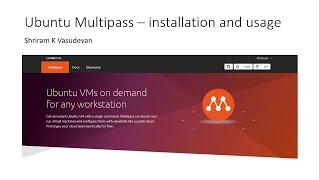 Ubuntu Multipass - A Clear Explanation, Installation and Usage