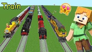 Create Steam 'n Rails Train Coupler use | Create Mod Train Minecraft