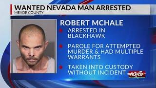 Wanted Nevada man arrested in Blackhawk