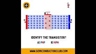 Identify the Transistor | Semiconductor Club | #Shorts